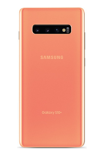 Imagen 3 de 5 de Celular Samsung Galaxy S10+ 128gb 8gb Ram Qhd 2k Naranja Con Adaptador Otg + Regalo