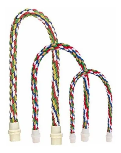 Percha Flexible Multi-color Para Aves Pequeñas Jw Pet