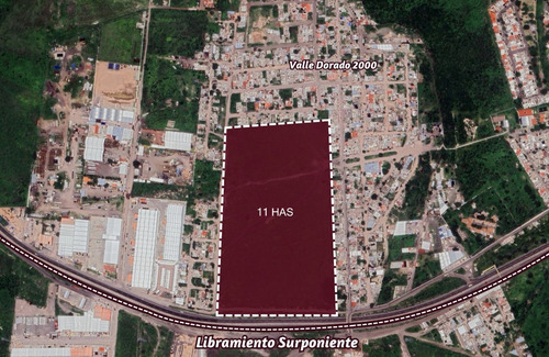11 Hectáreas En Venta, Para Desarrolladores, Valle Dorado, Querétaro.