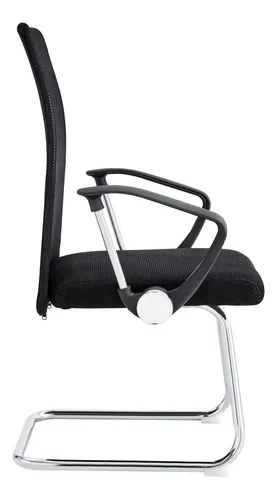 Asiento Visita Negro Malla Rio
