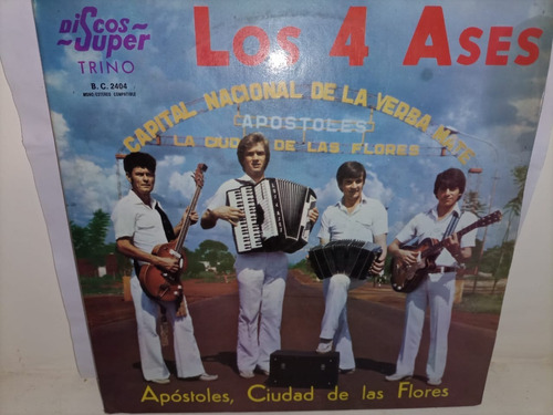 Los 4 Ases - Apóstoles, Ciudad De Las Flores - Lp