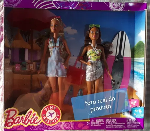 Barbie pink passport horses and best sale ranch giftset