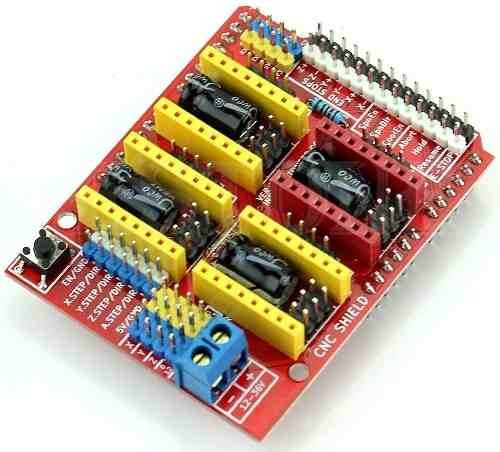 Cnc Shield V3 Sem Drivers Impressora 3d Reprap Para Arduino