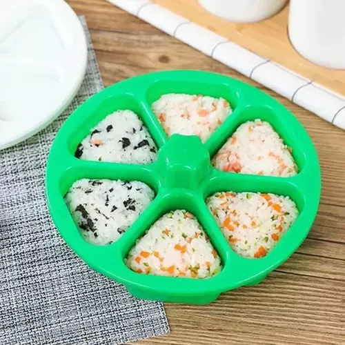 1 Molde De Sushi De 6 Furos Onigiri Press Ball Rice Ball