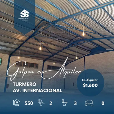 Galpón en alquiler