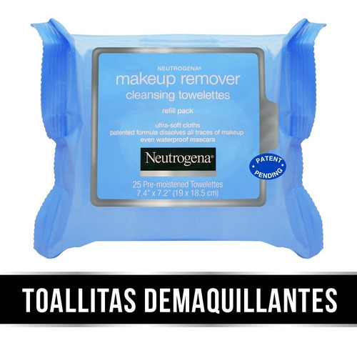 Toallitas Desmaquillantes Neutrogena® Piel Sensible X 25 Un