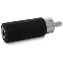 Comprar Adaptador Miniplug Hembra 3,5 A Plug Macho Rca Audio