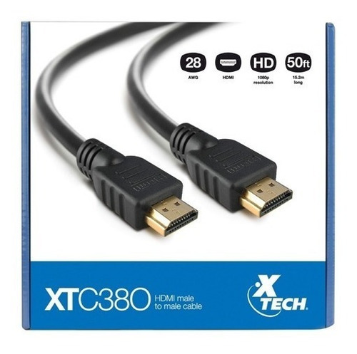 Cable Hdmi 15 Metros Vídeo 4k Uhd Hd 60hz Macho Bajo Goma