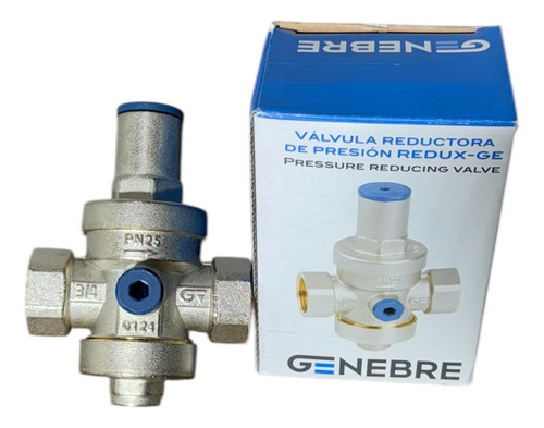 Válvula Reductora Reguladora Presión Agua 3/4 Genebre Pn25