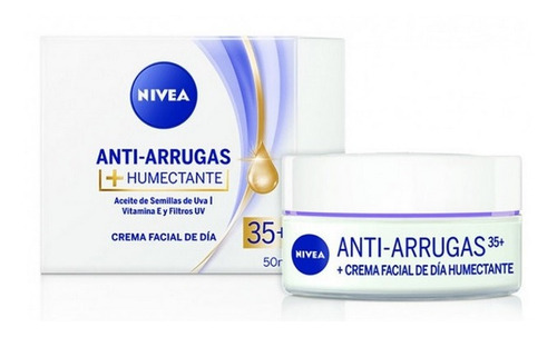 Crema Facial Día Nivea Anti-arrugas + Humectante+35 (5 Unid)