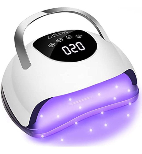 Lámpara De Uñas Uv Led 220w, Lámpara Led Para Uñas De Gel Se