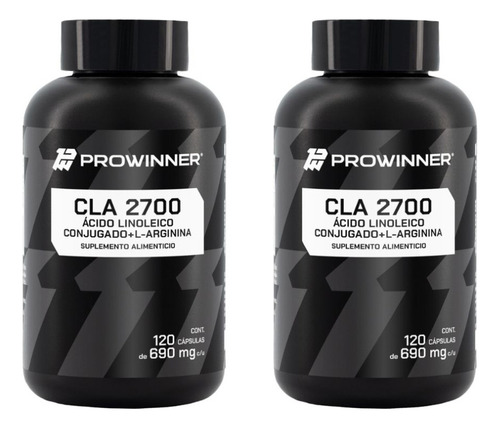 Kit 2 Piezas Cla 2700 120 Caps Sabor Sin Sabor