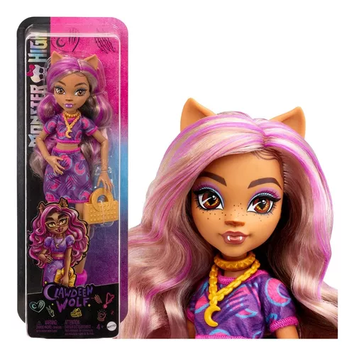 Monster High Boneca Clawdeen - HKY75 Mattel - Arco-Íris Toys