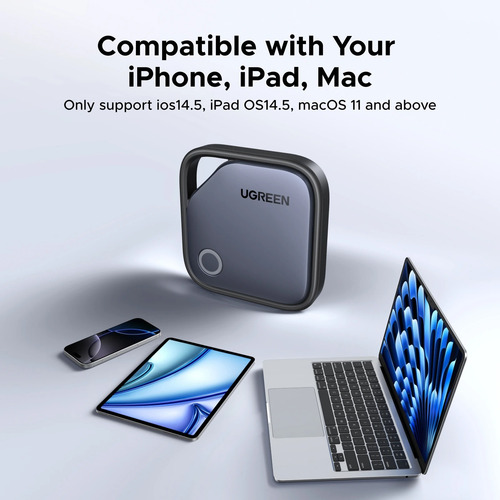 Smart Tag Ugreen Compativel Apple Find My Airtag Cm816