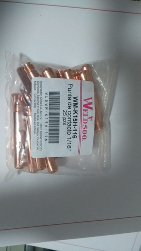Consumible Microalambre Miller Tobera Difusor Punta 500a