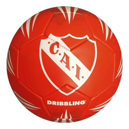Imagen 1 de 5 de Pelota Futbol Independiente Rojos Nº5 Drb Dribbling Cocida