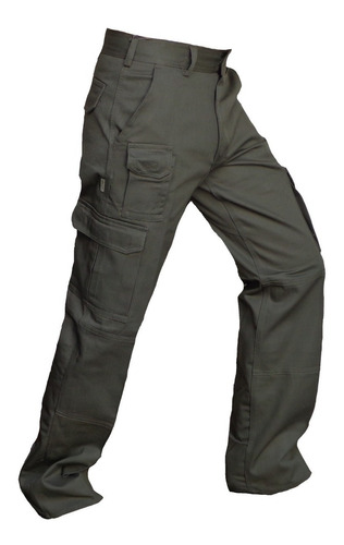 Pantalon Cargo Trabajo Hombre Reforzado Invierno Envio Grafa