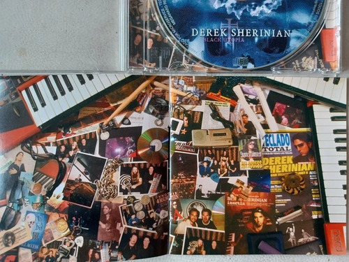 Cd Derek Sherinian - Black Utopia C/ Zakk Wylde Malsmteen (Usado)
