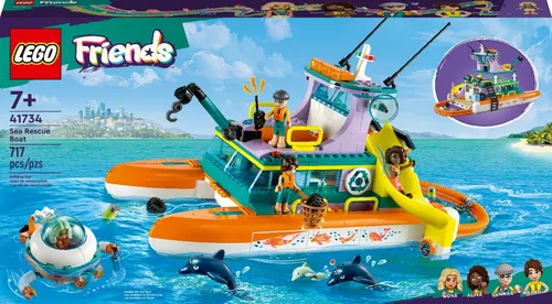 Barco de rescate lego friends sale