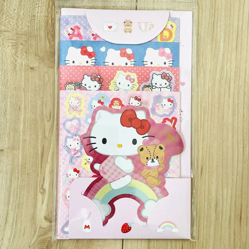 Hello Kitty Sanrio Stickers Calcomanias Kawaii Sobre
