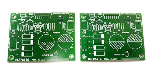 2 Placas Amplificador 100w Rms A1002 - Alfakits