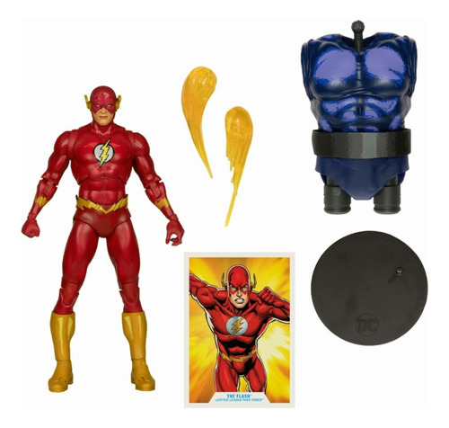 Mcfarlane Dc Multiverse The Flash (justice League Task