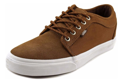 Vans Slip Vans Chukka Low Herringbone Twill Tobacco Cuero!!!