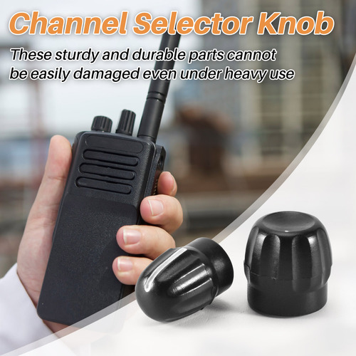 Botón De Volumen Cristalino Y Botón Selector De Canales Para