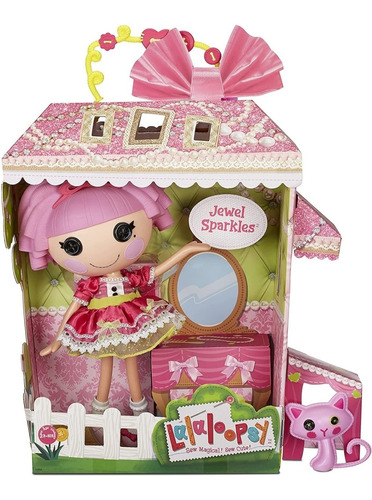 Lalaloopsy Muñeca - Jewel Sparkles And Pet Persian Cat