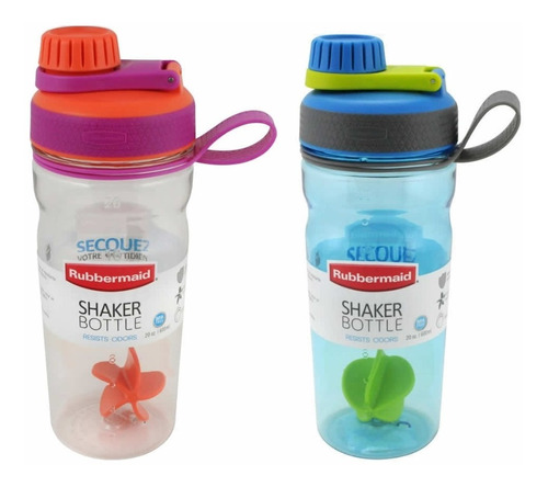 Shaker Pro Vaso Batidor Bpa Free No Toxico Doble Tapa Rosca