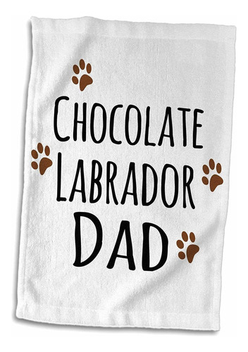 3d Rose Chocolate Labrador Dog Dad Breedlab Brown Muddy...