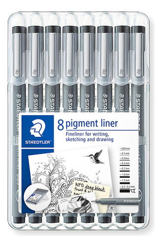 Pigment Liner Fineliner Bolígrafos Varios Anchos De Lã...