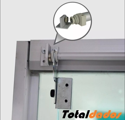 Imagem 2 de 8 de 2 Mola Slide Back Porta De Correr 70cm Fechamento Automático