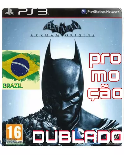 Batman Arkham Origins Dublado Em Pt-br Vozes Do Filme - Ps3