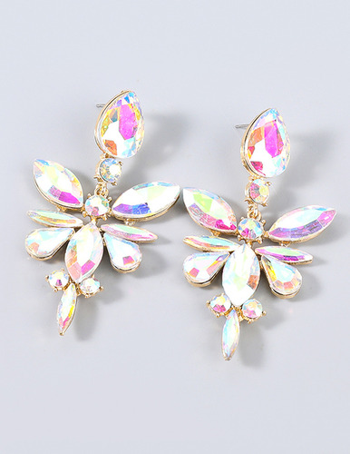 Aretes Elegantes Fiesta Pendientes Tornasol Aretes Largos