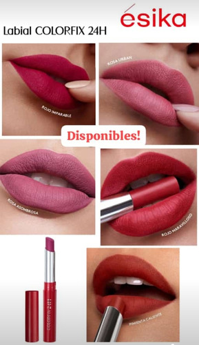 Labial Colorfix 24h De Esika