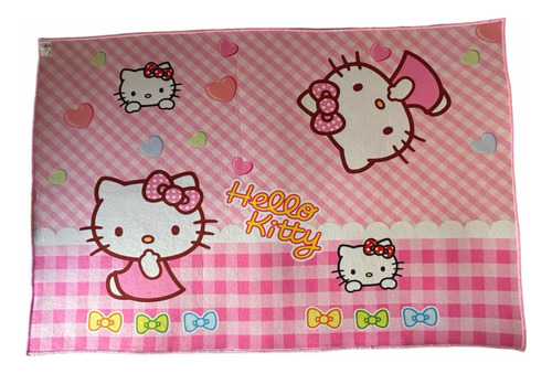 Hermoso Tapate De Hello Kitty Niñas Para Recámara Juegos 