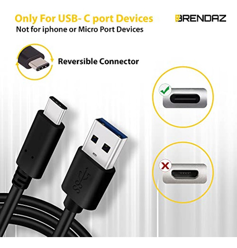 Cable Usb C 3.1 Tipo A De Brendaz, Cable Usb A Usb Tipo C, C