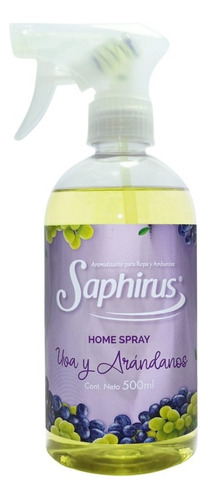 Home Spray Saphirus 500 Ml X 6 Unidades