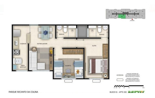 Imagem 10 de 10 de Apartamento À Venda No Bairro Santa Cruz - Rio De Janeiro/rj - O-10459-19894