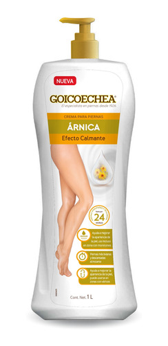 Goicoechea Crema Efecto Calmante Árnica 1 Litro