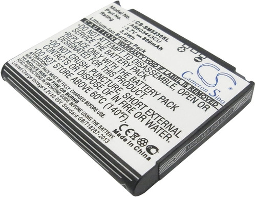Bateria Para Samsung Ab603443ce S5230 Z150 Z370 Z560 Cameron
