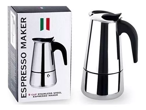 Cafetera Italiana 9 Tazas Cafetera Portatil Con Percolador