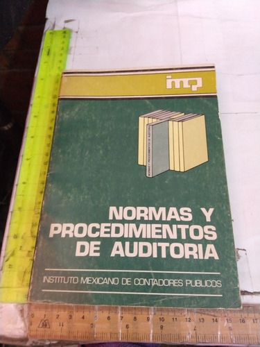 Normas Y Procedimientos De Auditoría Imcp (Usado)