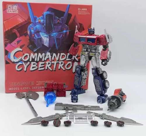 Transformers Optimus Commander Cybertron (Usado)