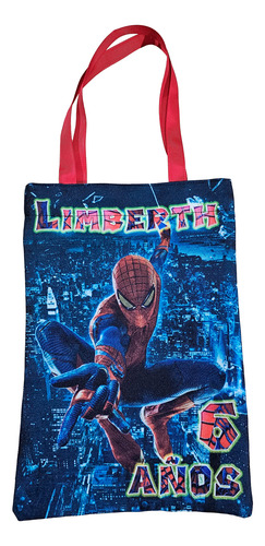 50 Bolo Bolsita Dulcero Spider Man Fiesta Cumpleaños
