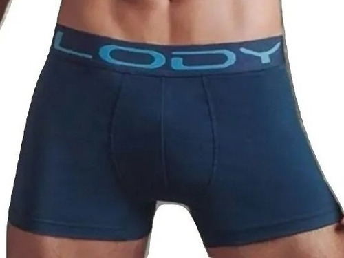 Boxer Hombre Lody Men Clásico Liso Algodón Art 742 Promo !