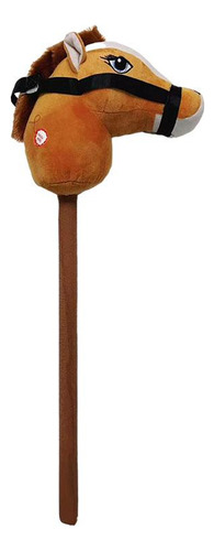 Caballo De Peluche, Palo De Peluche Para Marrón Claro C