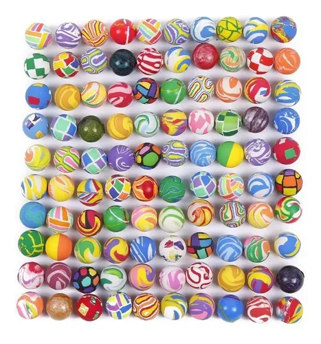 10 Pelotas Saltarinas Temáticas Del Espacio Con Purpurina, Diámetro 32 Mm, De Goma, Para Niños, Fiestas Y Premios