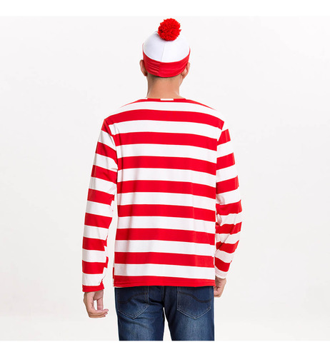 Disfraces De Where's Wally Para Padres E Hijos, Anime Waldo